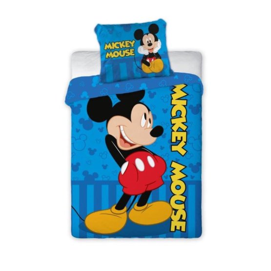 Mickey Mouse Babybettwäsche - blau