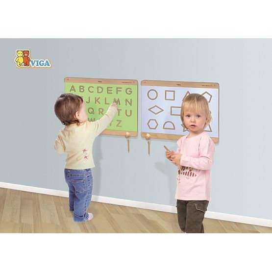 Alphabet-Zeichnungsvorlage