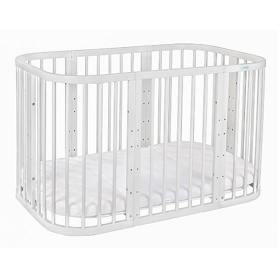 Mitwachsende Babybett 7in1 Desire - weiß