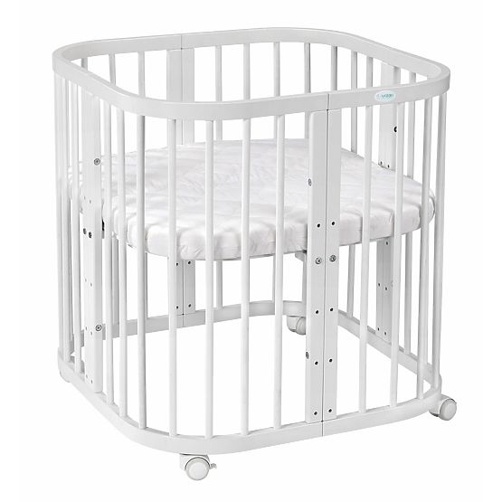 Mitwachsende Babybett 7in1 Desire - weiß
