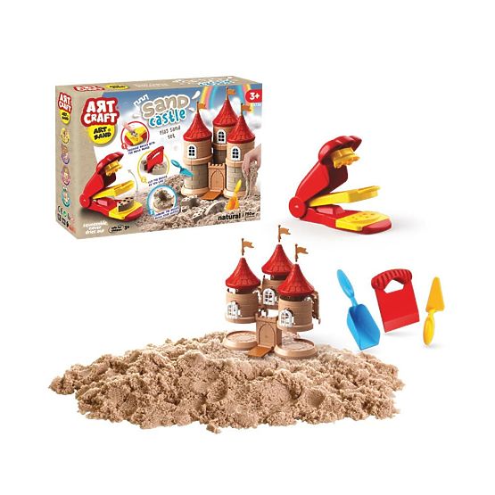 ART CRAFT Baue eine Burg aus kinetischem Sand