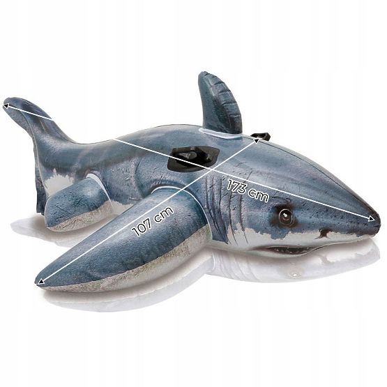 Aufblasbare Hai-Schwimmmatratze INTEX 57525