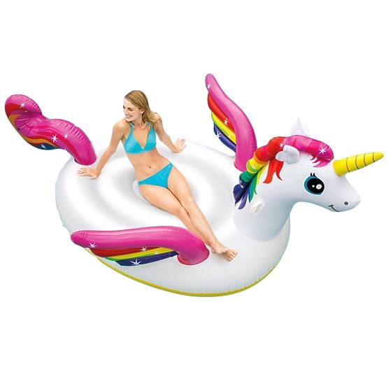 Aufblasbares Einhorn