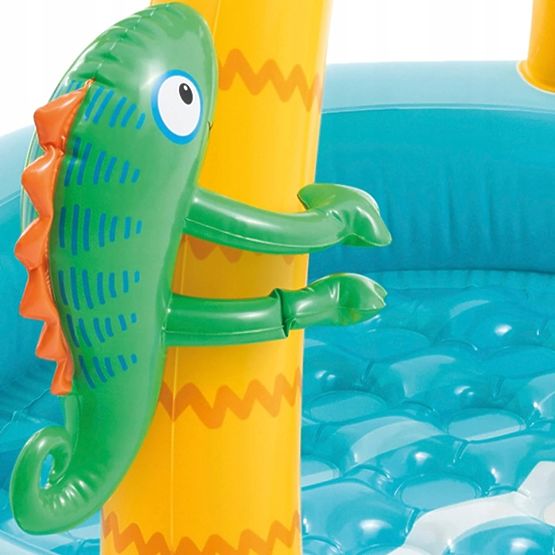 Aufblasbares Kinderplanschbecken Insel mit Dach INTEX 58417