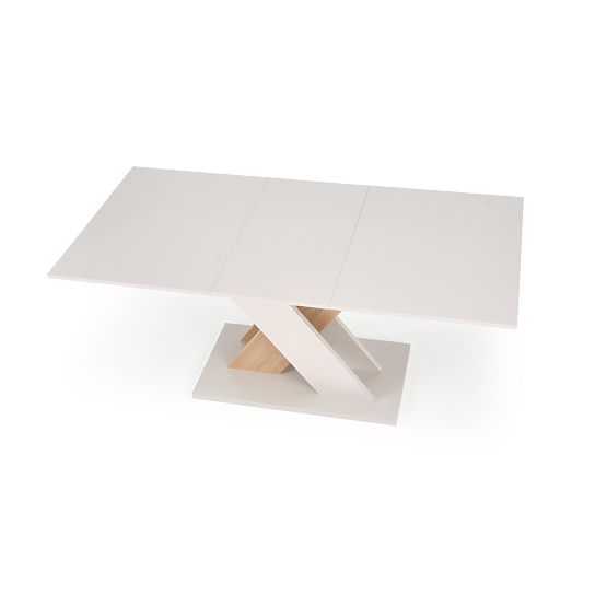 Ausziehbarer Tisch XARELTO Kaschmir - Eiche Cremona