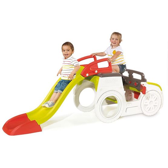 Auto Sandkasten mit Rutsche 150 cm -&&string0&&