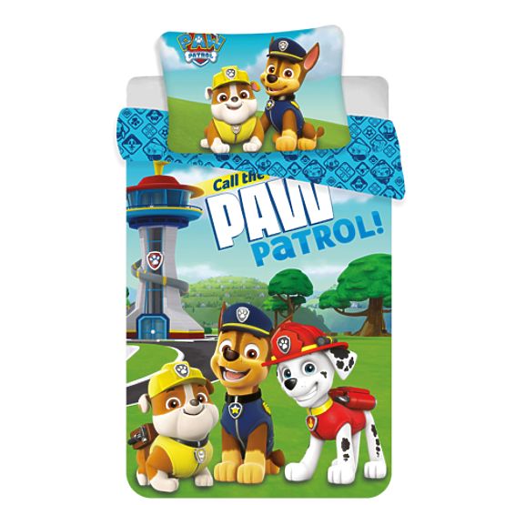 Baby-Bettwäsche Paw Patrol 100x135 cm + 40x60 cm