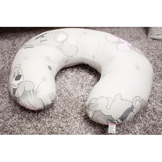 Kinderbettwäscheset 120x90cm Dreamer grau