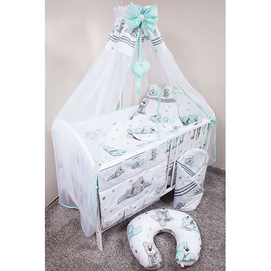 Baby-Bettwäsche-Set 120x90cm TRÄUMER - grün