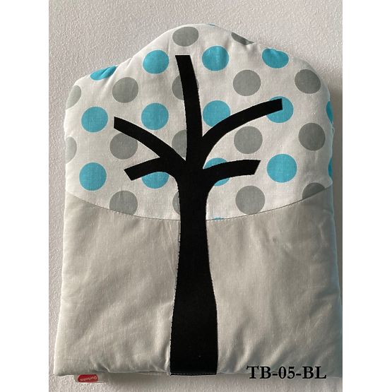 Baby Dream - Modulares Kinderbett mantinel - grau-blau