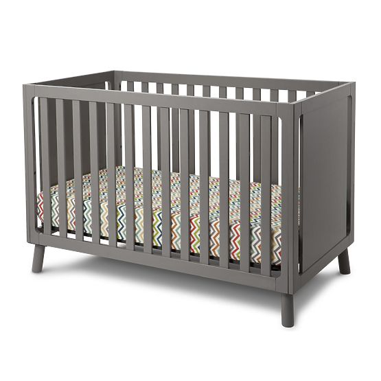 Babybett MANHATTAN 3 in 1 - Grau
