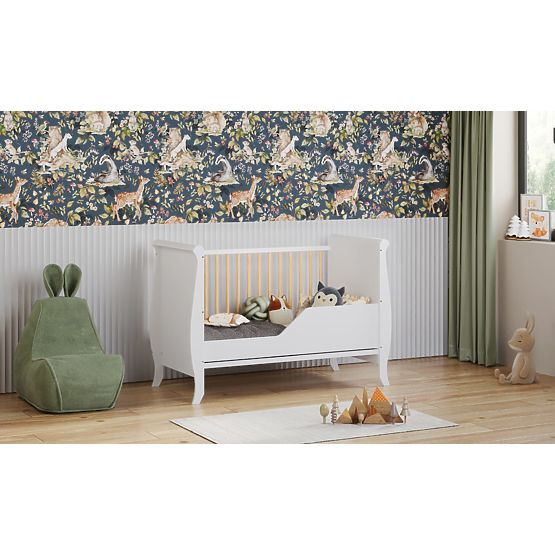 Kinderbett Míša 120x60 - weiß