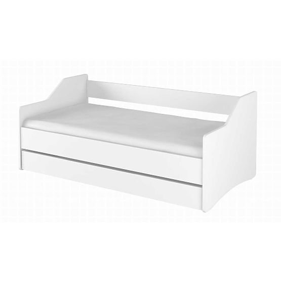 Kinderbett mit Seitenwand LULU - weiß