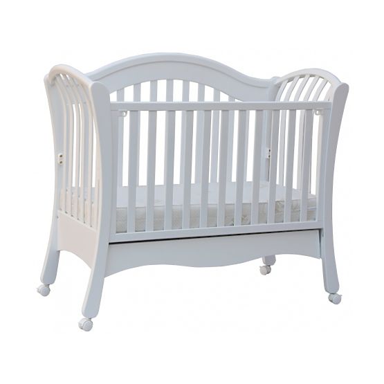 Babybett mit Schublade Scarlett VALENCIA - Weiß