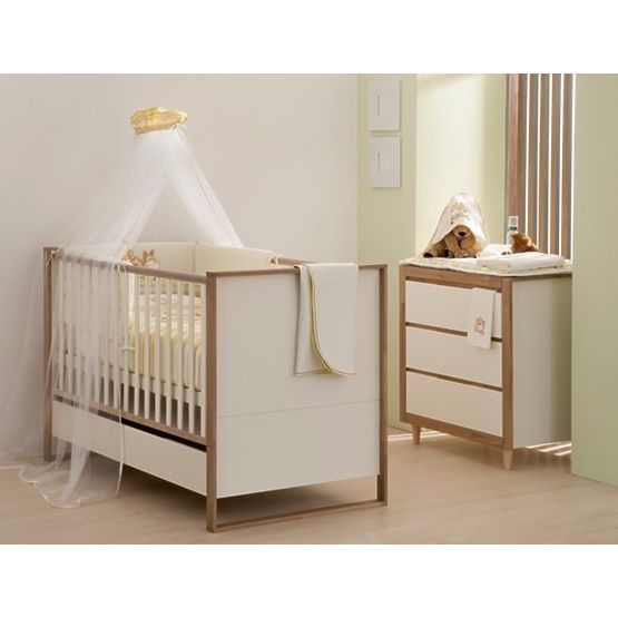 Babybett SIMPLE mit Stauraum
