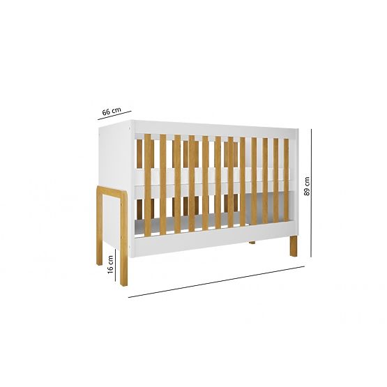 Babybett Gitterbett Viktor 120 x 60 cm