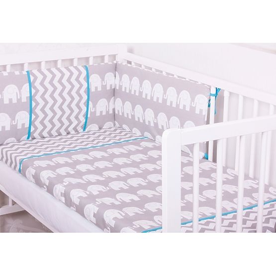 Babybettwäsche - Elephanten