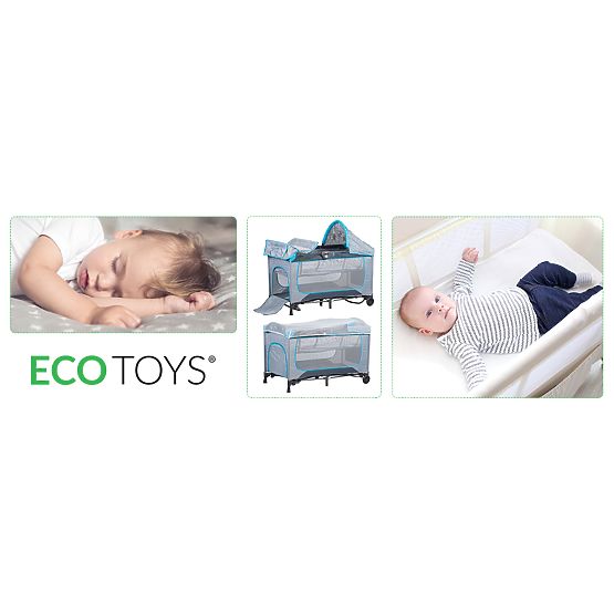 Babyreisebett und Wiege 2in1