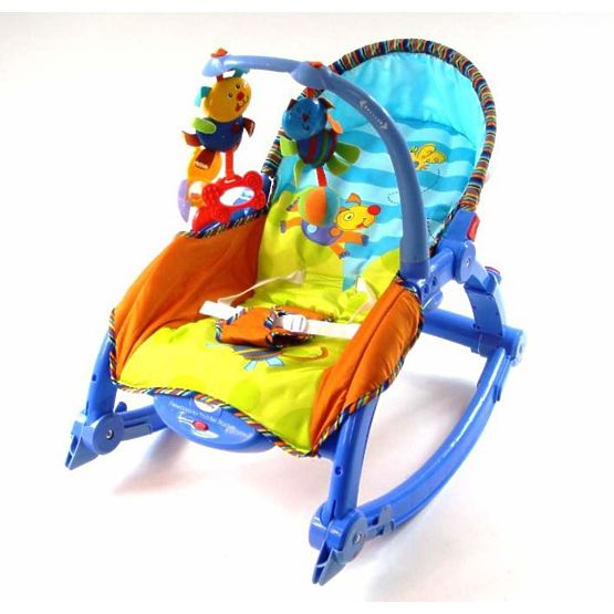 Babywippe 2in1 - Blau
