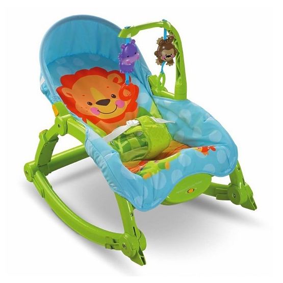 Babywippe 2in1 - grün