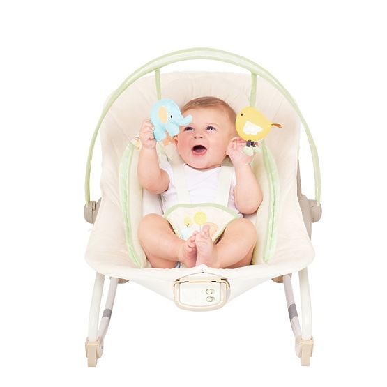 Babywippe Bright Starts Elepaloo mit Vibrationen