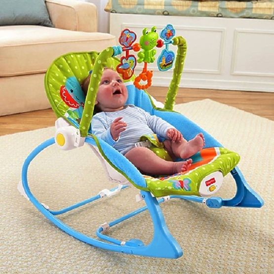 Babywippe Fisher Price 2in1 mit Musik