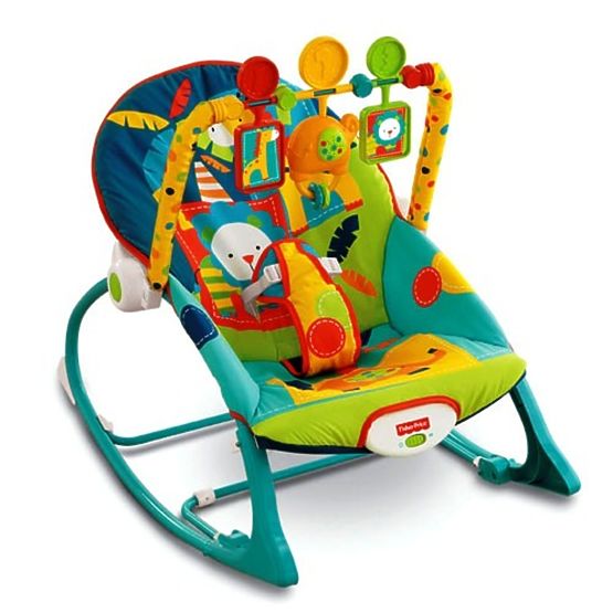 Babywippe Fisher Price 2in1 mit Musikspielzeug