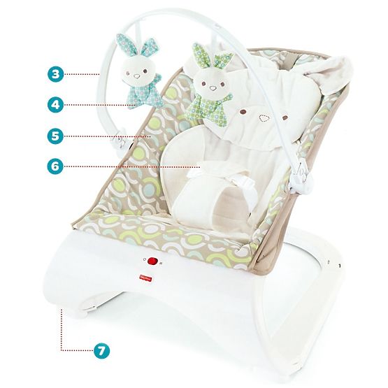 Babywippe Fisher Price Comfort Curve Deluxe