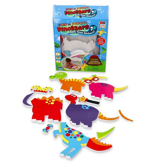 Badeaufkleber Verrückte Dinosaurier