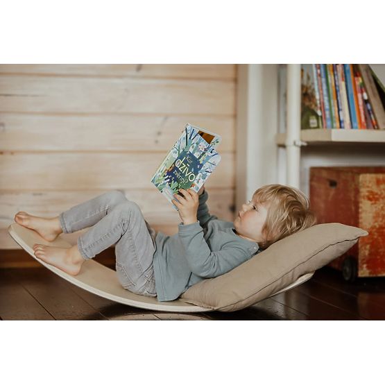 Balancebrett für Kinder Holzschaukel Gleichgewichtstraining ECOTOYS