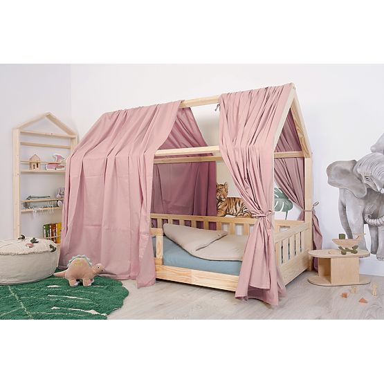 Baldachin für das Hausbett Tea - altrosa