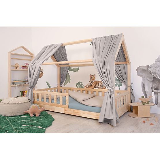 Baldachin für das Hausbett Tea - Grau