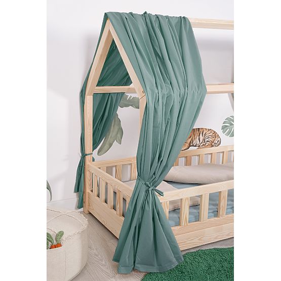 Baldachin für Hausbett Tea - grün