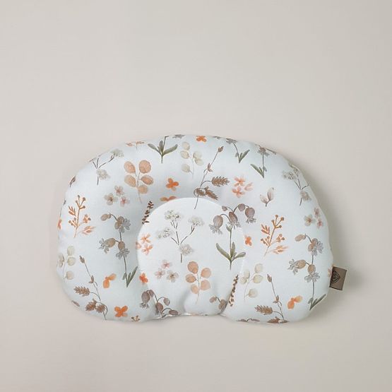 Bambus-Set mit leichter Decke - Blumen