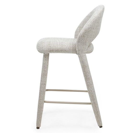 Barhocker Ella creme-braun
