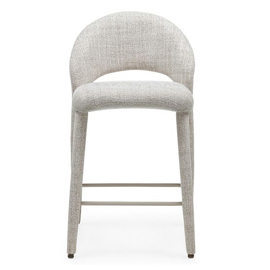Barhocker Ella creme-braun