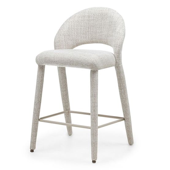 Barhocker Ella creme-braun