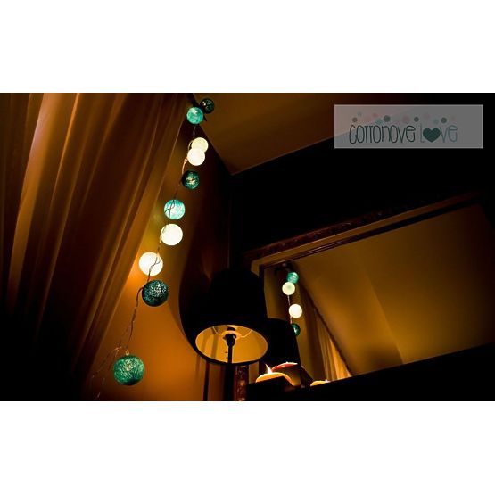 Baumwolle leuchtend LED Kügelchen Cotton Balls - Fresh Love
