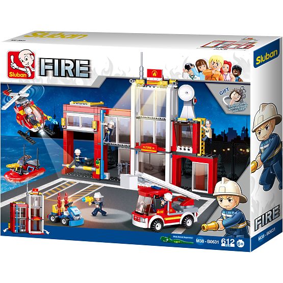 Bausatz Sluban Feuerwehr M38-B0631 - Zentrale