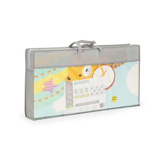Beidseitige faltbare Schaumstoff-Lernmatte große Tasche ECOTOYS