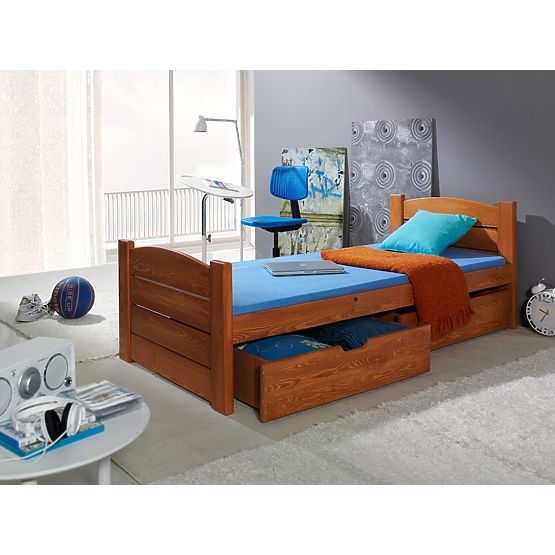 Bett aus Massivholz ROMA