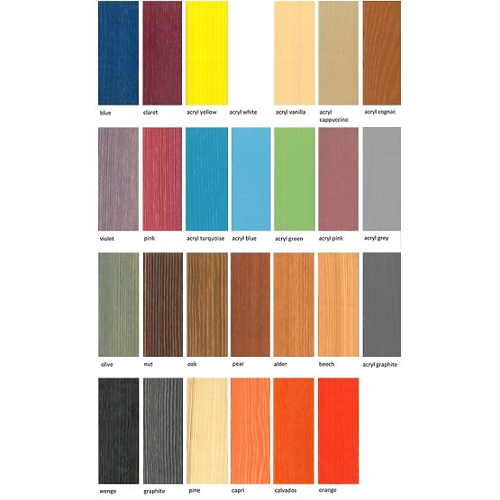 Bett aus Massivholz ROMA