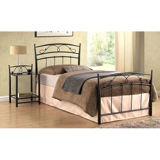 Bett SIENA 90x200cm black