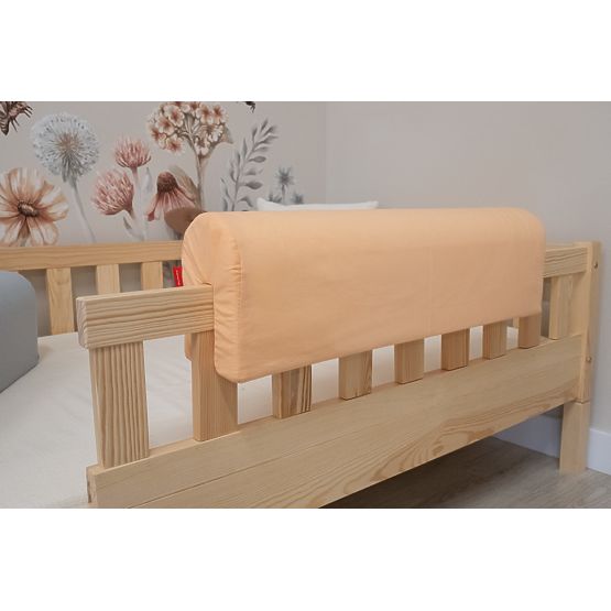 Bettgitter-Schoner Ourbaby - Jersey - Pfirsich
