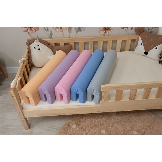 Bettgitter-Schoner Ourbaby - Jersey - Pfirsich