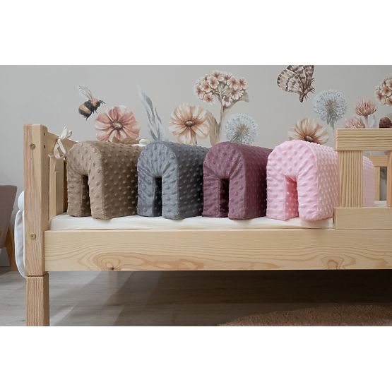 Bettgitter-Schutz Ourbaby - dunkelgrau