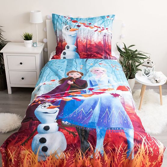 Bettwäsche Frozen - Schwestern 140 x 200 cm + 70 x 90 cm