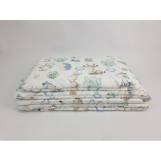 Bettwäsche mit Füllung - Igel und Co