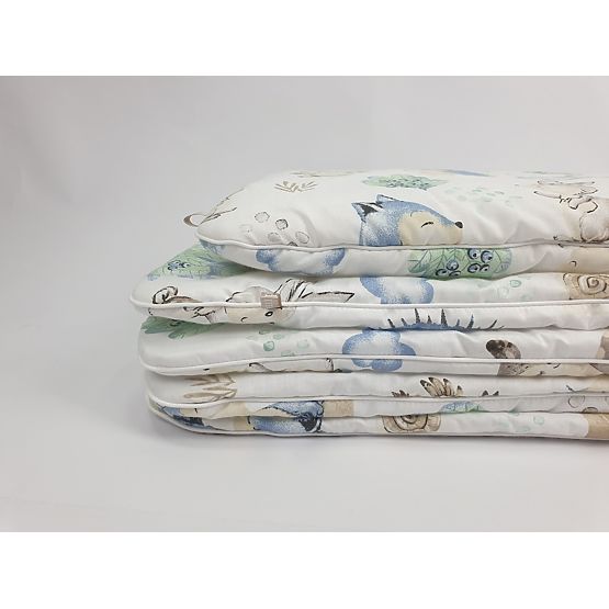 Bettwäsche mit Füllung - Igel und Co