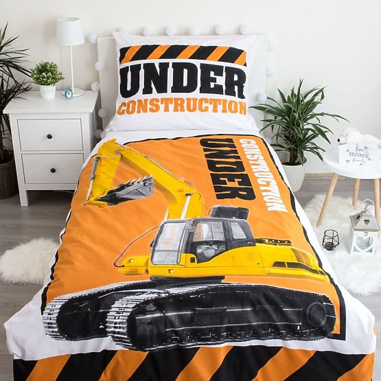 Bettwäsche mit Leuchteffekt Bagr 140 x 200 cm + 70 x 90 cm